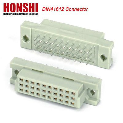 Eurocard Connector 64 Pin CRIMP Receptacle Idc Cable Connector DIN 41612 เครื่องเชื่อม