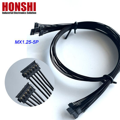 สายแบตเตอรี่ MOLEX 78172 สายไฟฟ้าปลายสอง 5P MX1.2 สีดํา