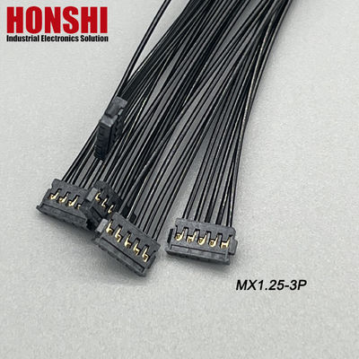 สายแบตเตอรี่ MOLEX 78172 สายไฟฟ้าปลายสอง 5P MX1.2 สีดํา