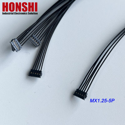 สายแบตเตอรี่ MOLEX 78172 สายไฟฟ้าปลายสอง 5P MX1.2 สีดํา