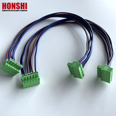 3.5 มม หญิง Pluggable ปลายบล็อก สายและสายไฟฟ้าการประกอบ