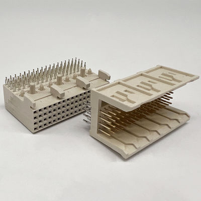 เครื่องเชื่อมเมตรแข็ง 2.0mm 24pin 48pin 72pin 96pin เครื่องเชื่อมแบบ DIN41612 Euro