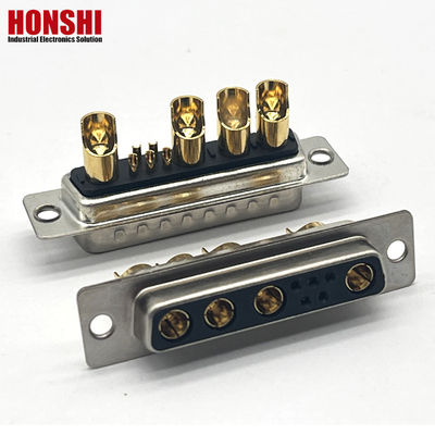 D-SUB 9W4 สายเชื่อมชนิดสายเชื่อมสตาร์ทองแดงหญิง 10A 20A 30A 40A