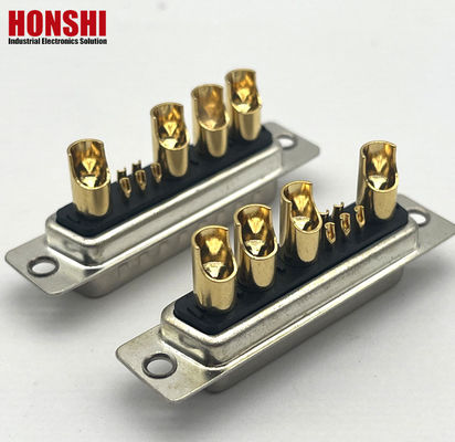 D-SUB 9W4 สายเชื่อมชนิดสายเชื่อมสตาร์ทองแดงหญิง 10A 20A 30A 40A