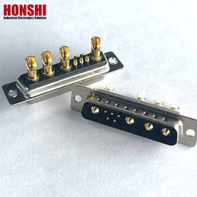 D-SUB 9W4 สายเชื่อมชนิดสายเชื่อมสตาร์ทองแดงหญิง 10A 20A 30A 40A