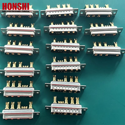 D-SUB 9W4 สายเชื่อมชนิดสายเชื่อมสตาร์ทองแดงหญิง 10A 20A 30A 40A