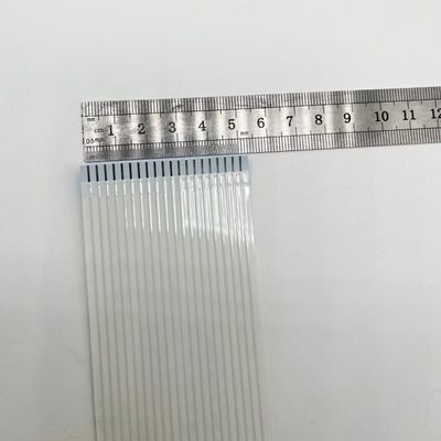 2.54mm 20 Pin FFC Flat Cable Custom Awm 20624 80c 60v Vw-1 10pin 20pin 30pin FFC FPC Cable สายไฟฟ้าออนไลน์