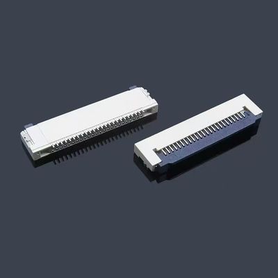 ย้อนหลัง Flip หน้า SMT ZIF Flip FPC Connector 4-60 พิน FPC/FFC 0.3/0.5/1.0 มม Pitch FPC Connectors