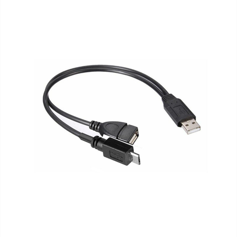 USB 2.0 Splitter A Male To Female Micro B USB C C Cable ทองเคลือบสําหรับโทรศัพท์มือถือ