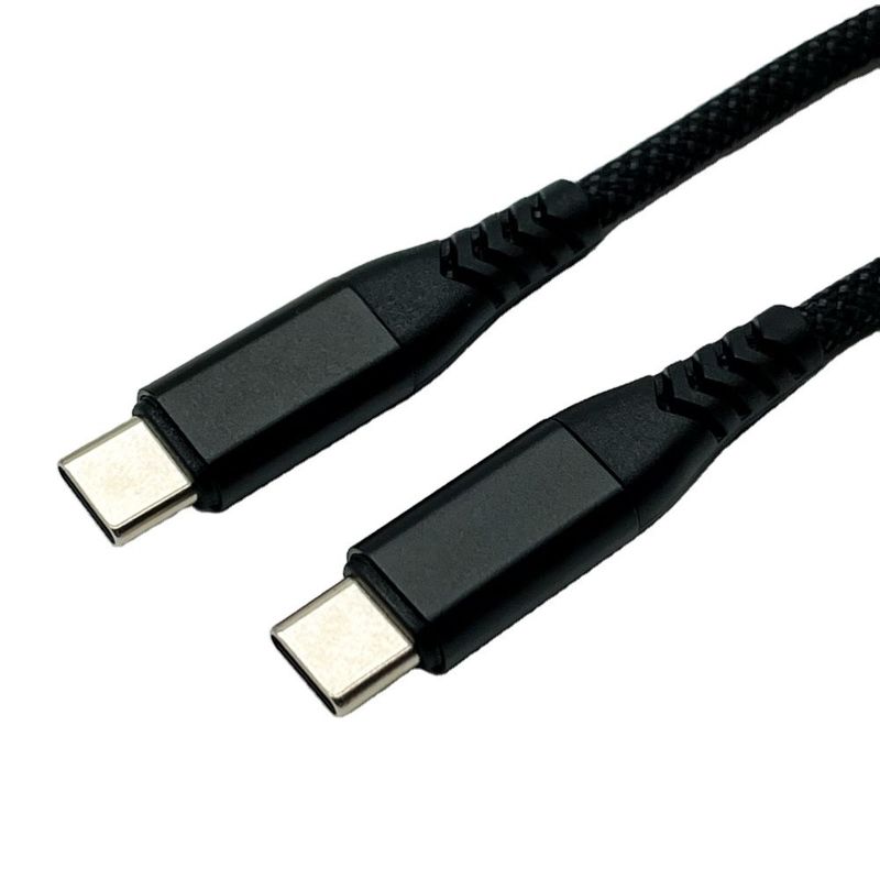 สีดํา UL2725 สาย USB แบบ C USB 2.0 ตัวเชื่อมเพศชายที่มีทอง