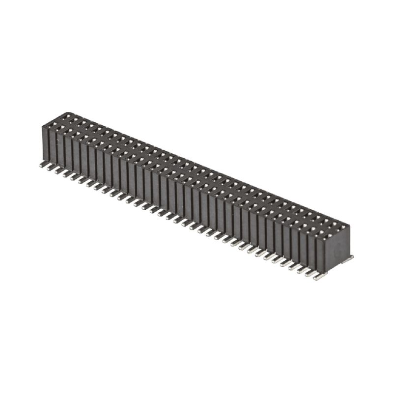 1.27x2.54mm SMD ประเภท Board To Board Connector 2x2 2x50pin ผู้หญิง Pin Header Connector