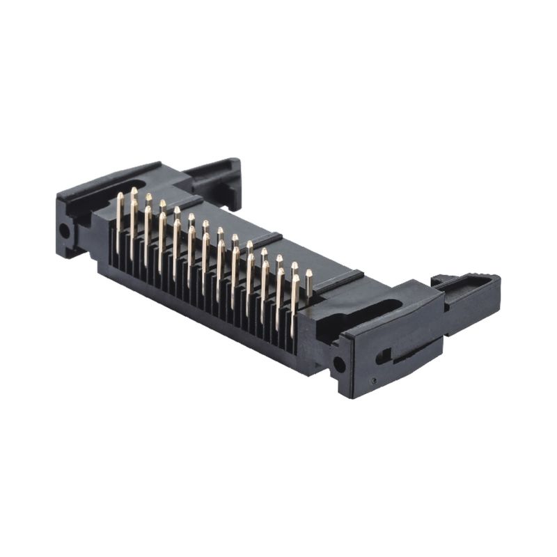 2.54 มิลลิเมตร มุมขวา Header Connector 6 8 10 12 18 20 26 30 34 40 44 50 64 ปิน