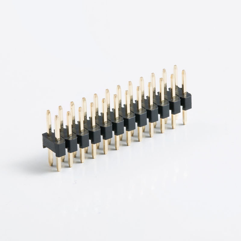 คอนเนกเตอร์คอนเนกเตอร์คอนเนกเตอร์ 2.54 มิลลิเมตร Pitch 2 pin 20 pin 80 pin PCB ตรง
