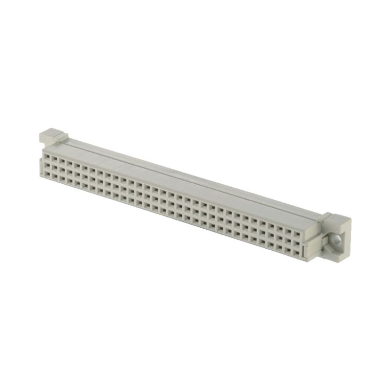 Din41612 IDC Connector หญิง 64 ปินผ่านรู 2.54 มม.