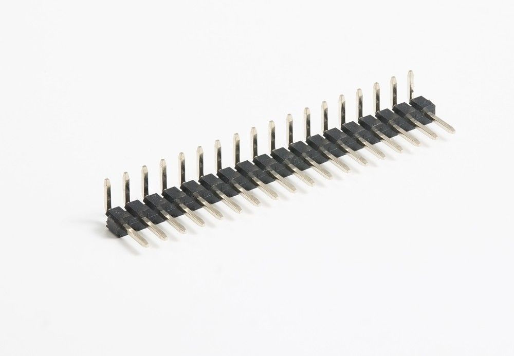มุมขวา 90 องศา Board To Board Connector SMD PCB 2.54 มิลลิเมตร Pin Header Connector