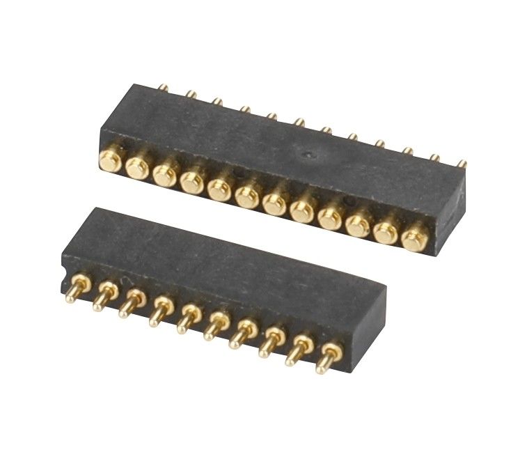 1.27 มม โปโก้ ปิน คอนเนคเตอร์ h1.5 มม L8.0 ดิป ประเภทททองคํา Plated ทองแดง Connector 10 pin