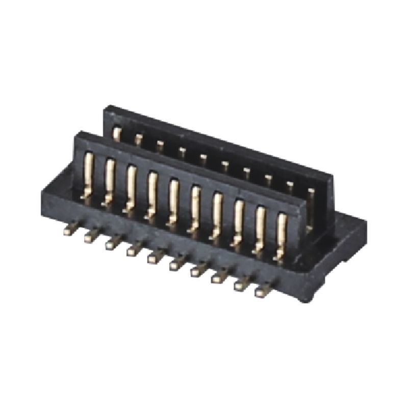 0.8mm Pitch BTB Connector 10 - 100 Pin ความเร็วสูง ผู้ชาย Connector โฟสฟอร์ทองแดง