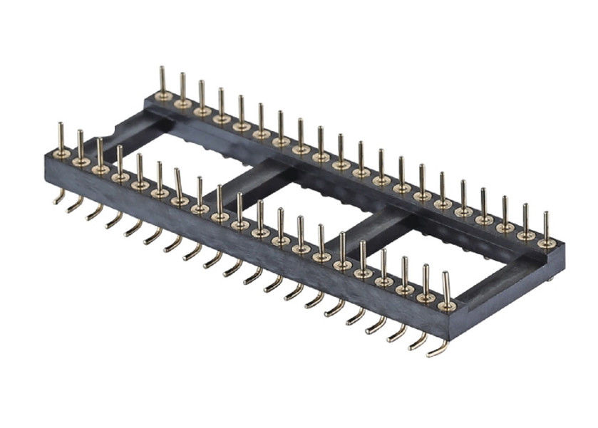 เครื่องแปรรูปหมุนหมุนหัวสปิน SMT ประเภท PCB H3.0mm 6 Pin - 64 Pin IC Socket