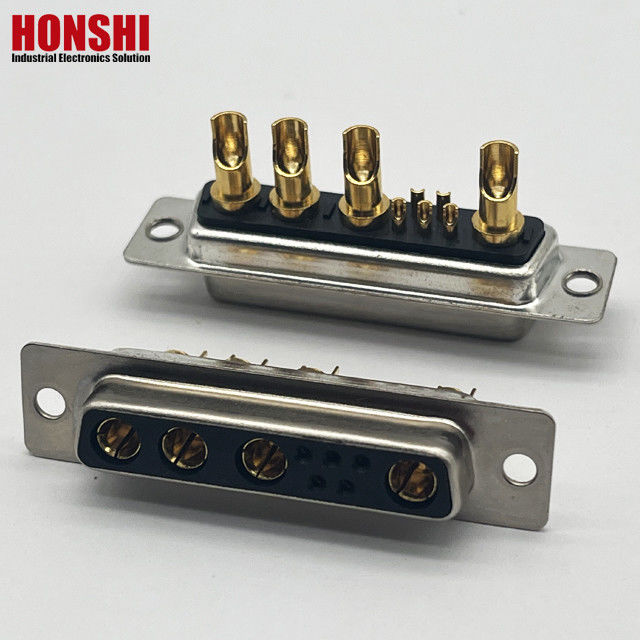D-SUB 9W4 สายเชื่อมชนิดสายเชื่อมสตาร์ทองแดงหญิง 10A 20A 30A 40A
