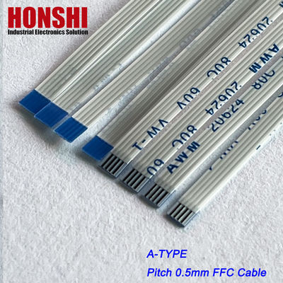 Ffc Flat Cable Custom Awm 20624 80c 60v Vw-1 4 6 8 12 15 22 32 40 68 Pin Cable Ffc Fpc