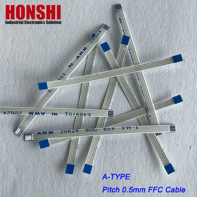 Ffc Flat Cable Custom Awm 20624 80c 60v Vw-1 4 6 8 12 15 22 32 40 68 Pin Cable Ffc Fpc