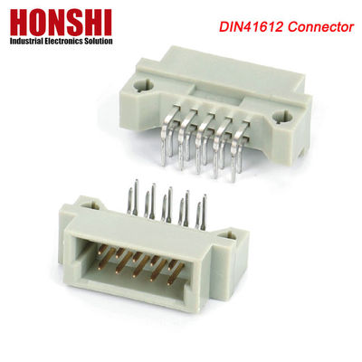 PCB Male Press Pin DIN 41612 Connector, 21pin Straight 3rows PCB Eurocard Connector