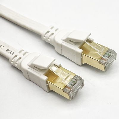 1M 5M 10M 20M 50M เครือข่ายแบบเคเบิลประกอบ RJ45 CAT6 CAT7 CAT8 UTP คอมพิวเตอร์