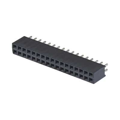 2.0mm H4.3mm DIP Header หญิงตรง Dip 2x2 2x40pin หญิง Header เครื่องเชื่อม