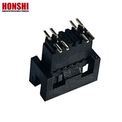 1.27mm Pitch H5.7mm SMT ทองแดง Plated Male Box Header เครื่องเชื่อม PCB
