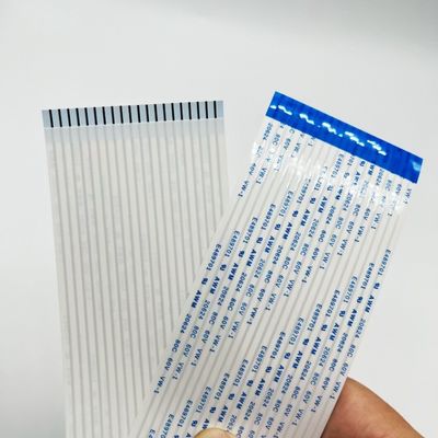 2.54mm 20 Pin FFC Flat Cable Custom Awm 20624 80c 60v Vw-1 10pin 20pin 30pin FFC FPC Cable สายไฟฟ้าออนไลน์